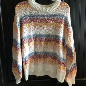 Madewell Striped Sweater Size M